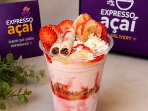 Creme de morango 300ml