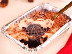 Brownie na Marmitinha - Casadinho | Brigadeiro Ninho + Brigadeiro Gourmet