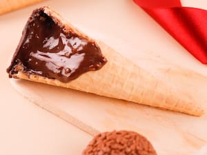 Cone Trufado - Brigadeiro Gourmet